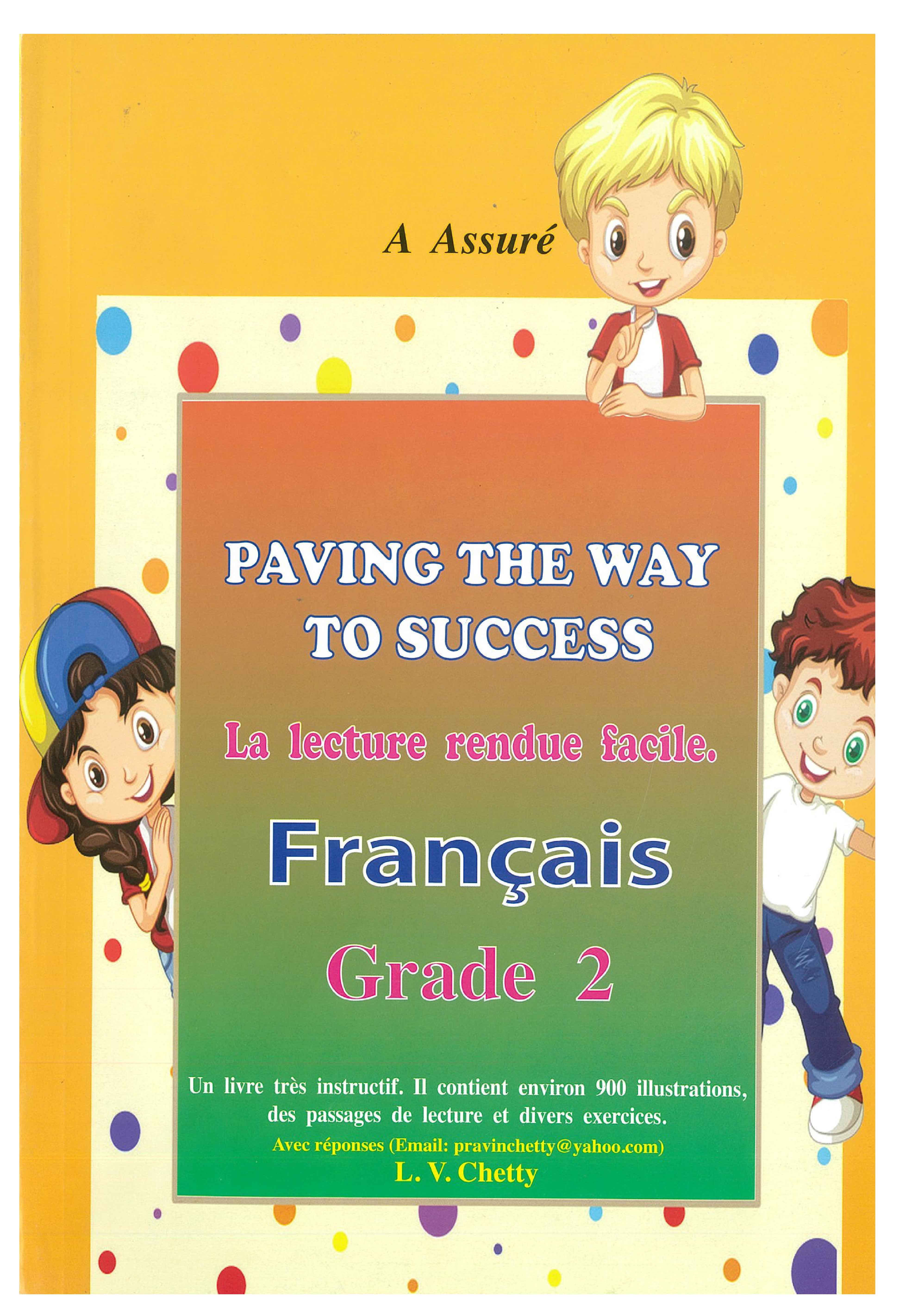 PAVING THE WAY TO SUCCESS FRENCH GRADE 2 - CHETTY